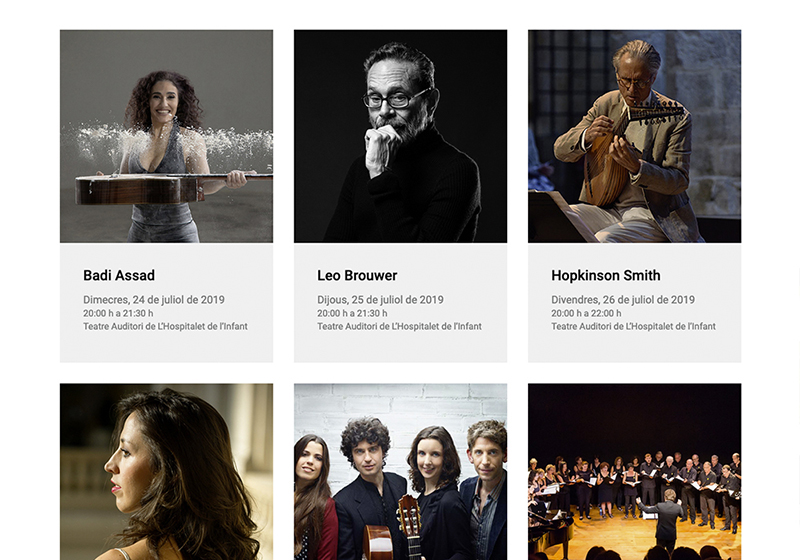 Festival Internacional de Guitarra L'Hospitalet de L'Infant - Guitarfesthospitalet