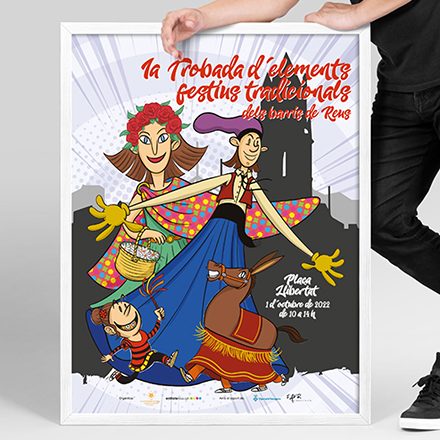 1a Trobada d'elelements festius i tradicionals dels barris de Reus