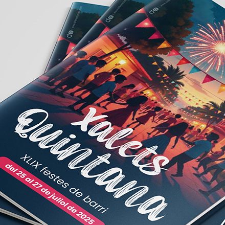 Programa de festes de barri dels Xalets Quintana