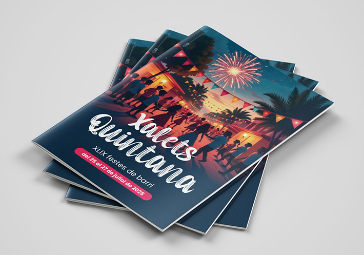 Programa de festes de barri dels Xalets Quintana