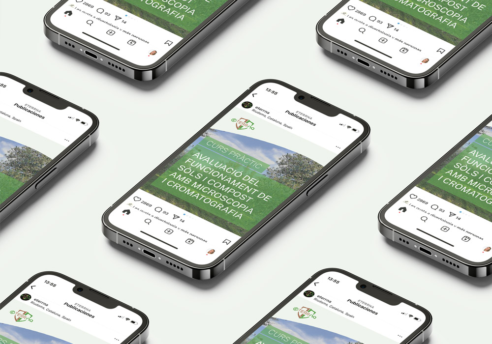 Plantilla Carrusel Instagram Cooperativa Eterrna Agroecologia