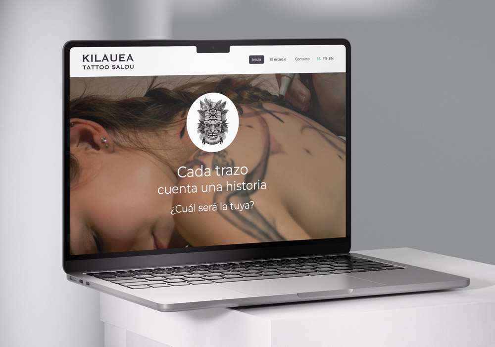 Kilauea Tattoo Salou Disseny Web Corporatiu